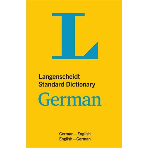 langenscheidt|langenscheidt german dictionary.